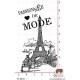 TAMPON FOND PASSIONNEE DE MODE PARIS par Lily Fairy