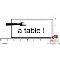 TAMPON A TABLE par Soph10