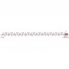 TAMPON FRISE LIGNE TRIANGLES BLANCS par Laetitia67