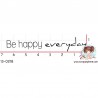 TAMPON BE HAPPY EVERYDAY par Binka