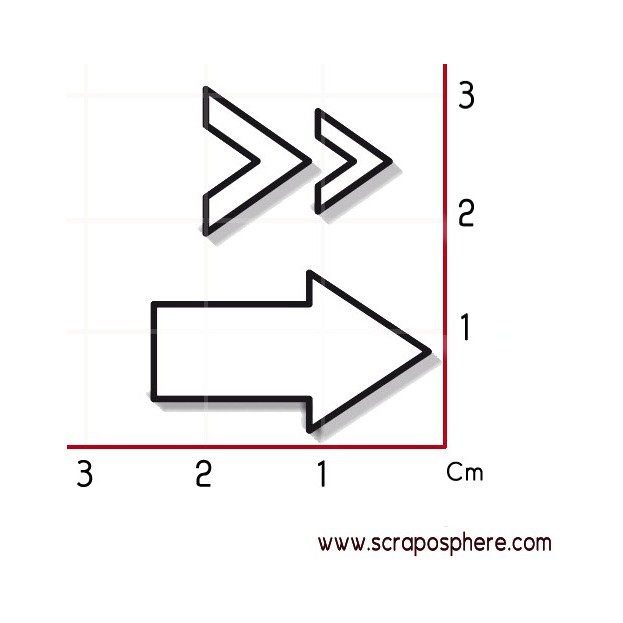 DIE SCRAPOSPHERE - FLECHE et PETITS CHEVRONS par Soph10