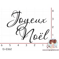 TAMPON JOYEUX NOEL (grand) par Lily Fairy