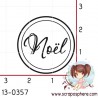 TAMPON ROND NOEL par Lily Fairy