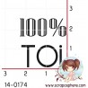 TAMPON 100 pour 100 toi par Lily Fairy