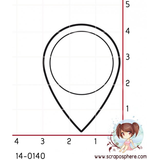 TAMPON GRAND MARQUEUR POSITION (seul) par Lily Fairy