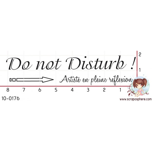 TAMPON DO NOT DISTURB par Blue