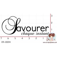 TAMPON SAVOURER CHAQUE INSTANT par Soph10