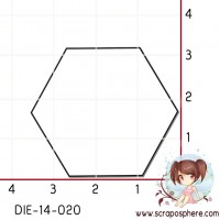 DIE SCRAPOSPHERE - HEXAGONE par Lily Fairy