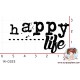 TAMPON HAPPY LIFE par Laetitia67