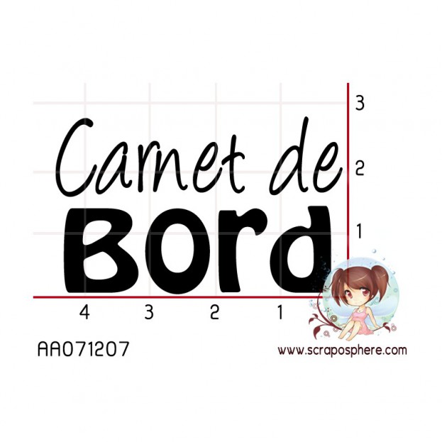 TAMPON CARNET DE BORD par cigalon