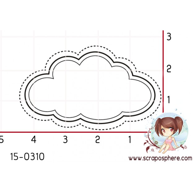 TAMPON NUAGE POINTILLES