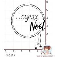 TAMPON CERCLE JOYEUX NOEL par Lily Fairy