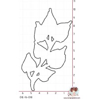 DIE SCRAPOSPHERE - FEUILLAGE (découpe le tampon 16-0060)