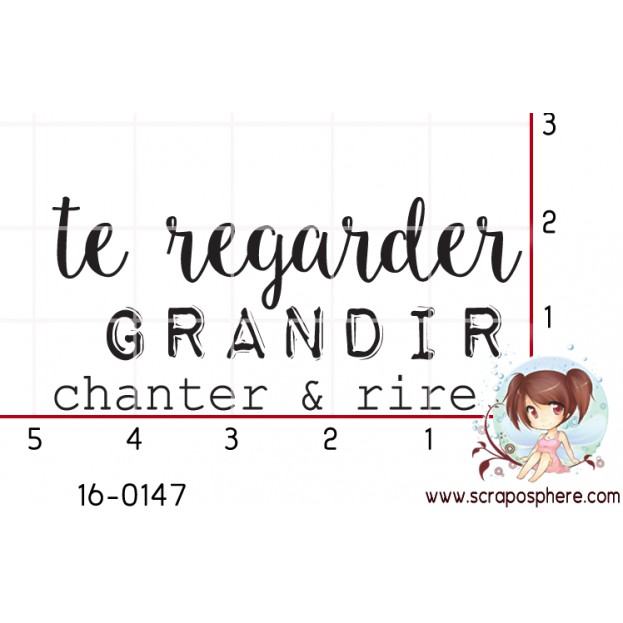 TAMPON TE REGARDER GRANDIR par Créarel