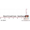 TAMPON DESTINATION BONHEUR par Lily Fairy