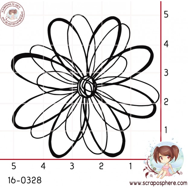 TAMPON FLEUR (grande) par Scroixpe Suzette