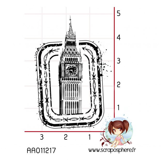 TAMPON CACHET BIG BEN LONDRES