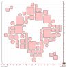 POCHOIR SCRAPOSPHERE - FOND GEOMETRIQUE (mixte) par Victor