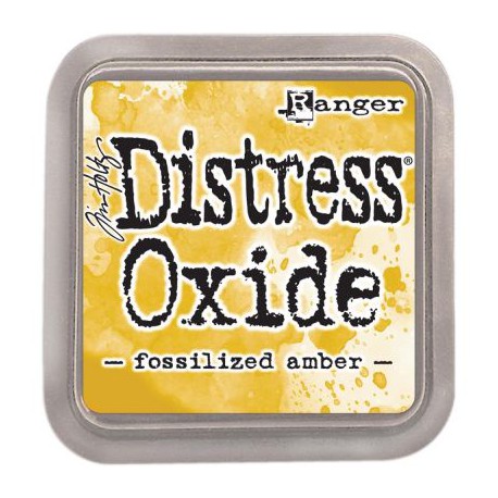 ENCREUR DISTRESS OXIDE FOSSILIZED AMBER - TIM HOLTZ RANGER INK