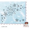 4 TAMPONS TRANSPARENTS LUNE D'ETOILES