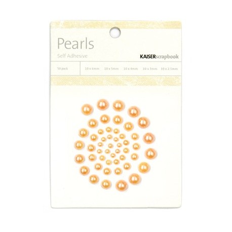 50 DEMI PERLES ADHESIVES COOPER - KAISERCRAFT