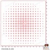 POCHOIR SCRAPOSPHERE - FOND CERCLES ILLUSION par l'Atelier de Caroline