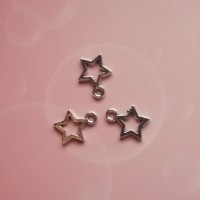 BRELOQUE ETOILES VIDES - PAR 3 - 2 COULEURS DISPONIBLES