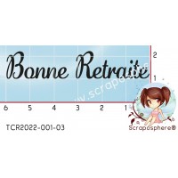 TAMPON BONNE RETRAITE par L'Atelier de Caroline