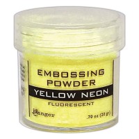 POUDRE A EMBOSSER Yellow Neon - RANGER INK