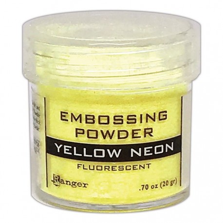 POUDRE A EMBOSSER Yellow Neon - RANGER INK