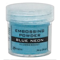 POUDRE A EMBOSSER Blue Neon - RANGER INK