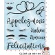 PLANCHE APPELEZ-NOUS POUR MARIAGE par l'Atelier de Caroline {attributes}