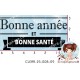 1 TAMPON BONNE ANNEE ET BONNE SANTE par l'Atelier de Caroline