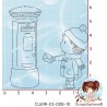 2 TAMPONS COURRIER DE NOEL par PapaScrap
