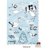 13 TAMPONS LES CIGOGNES PREPARENT NOEL par l'Atelier de Caroline LOT DE 5 RESSORTS POUR CARTES INTERACTIVES {attributes}