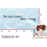 TAMPON DE TOUT COEUR AVEC VOUS REEDITION 2025