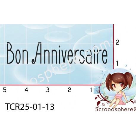 TAMPON BON ANNIVERSAIRE REEDITION 2025 {attributes}