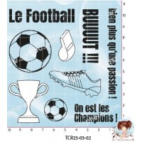 9 TAMPONS FOOTBALL par l'Atelier de Caroline {attributes}
