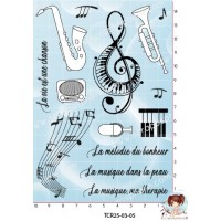14 TAMPONS MUSIQUE par l'Atelier de Caroline {attributes}