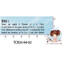 TAMPON DEFINITION DE L'ETE par l'Atelier de Caroline {attributes}