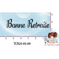 TAMPON BONNE RETRAITE par l'Atelier de Caroline - REEDITION 2025 {attributes}