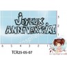 TAMPON JOYEUX ANNIVERSAIRE par l'Atelier de Caroline - REEDITION 2025