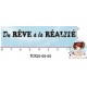 TAMPON DU REVE A LA REALITE par l'Atelier de Caroline {attributes}