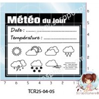 TAMPON METEO DU JOUR par l'Atelier de Caroline {attributes}