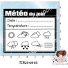 TAMPON METEO DU JOUR par l'Atelier de Caroline