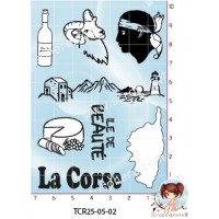 8 TAMPONS CORSE par l'Atelier de Caroline {attributes}