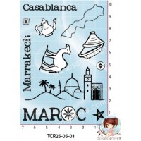 10 TAMPONS MAROC par l'Atelier de Caroline {attributes}