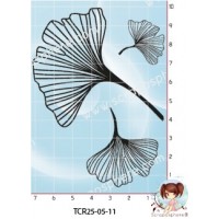 3 TAMPONS FEUILLES DE GINKGO - REEDITION 2025 {attributes}