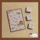 2 TAMPONS TRANSPARENTS ESCARGOT par l'Atelier de Caroline {attributes}