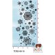 TAMPON TRANSPARENT DE FOND FLOCONS par l'Atelier de Caroline